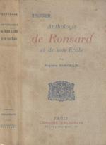 Anthologie de Ronsard et de son école