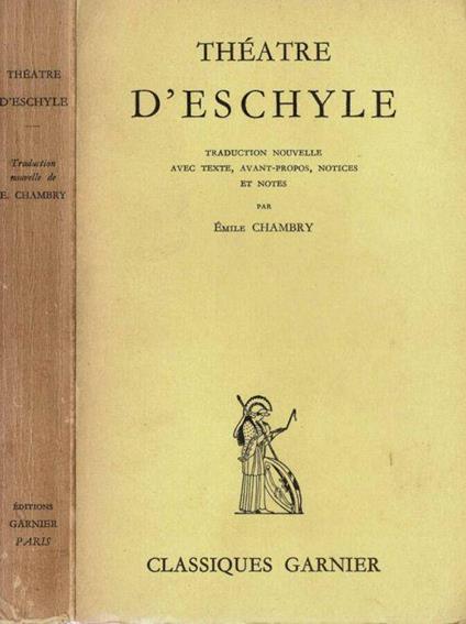 Thèatre - Eschilo - copertina