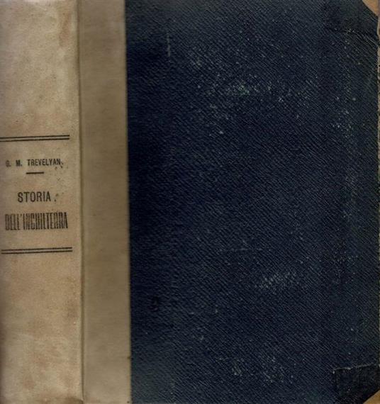 Storia dell'Inghilterra nel secolo XIX - George M. Trevelyan - copertina