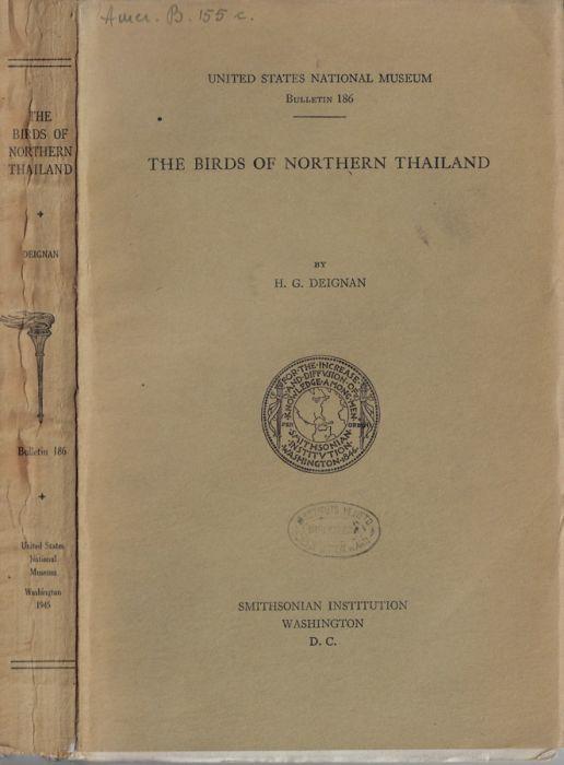 The birds of northern Thailand - copertina