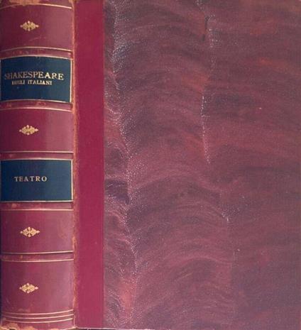 Shakespeare degli italiani - copertina