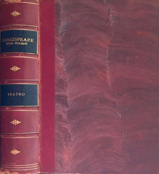 Shakespeare degli italiani - copertina