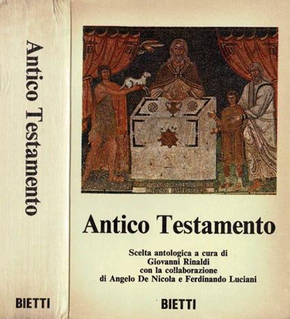Antico Testamento - Giovanni Rinaldi - copertina