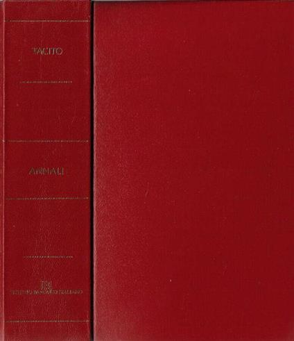 Annali - P. Cornelio Tacito - copertina