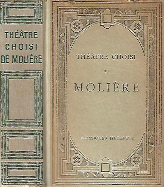 Theatre choise de Moliere - Molière - copertina