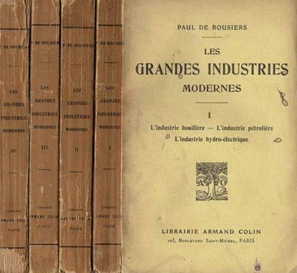 Le grandes industries modernes - copertina