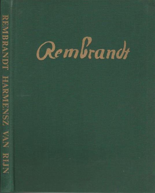 Rembrandt Harmensz van Rijn - copertina