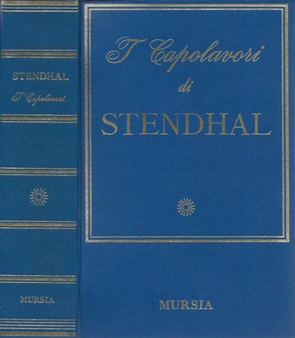 I Capolavori di Stendhal - Carlo Cordié - copertina