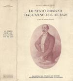 Lo stato romano dall'anno 1815 al 1850