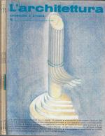 L' architettura cronache e storia anno 1981 N. 303, 306, 308