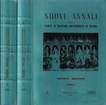 Nuovi annali della Facoltà di Magistero dell'Università di Messina numero speciale N. 3 1985 tomo I, II