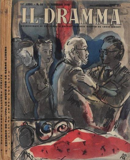 Il dramma anno 1948 N. 55, 60, 64 - Lucio Ridenti - copertina