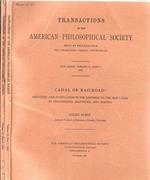 Transactions of the American philosophical society new series Vol. 51 part 7, 8 1961