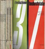 Rivoluzione industriale n. 37-38-39-40-41-42-43-44-45-46-47 Anno 1956