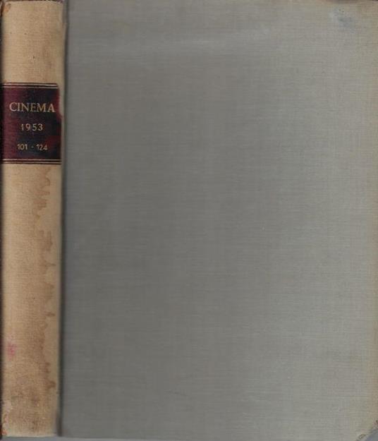 Cinema anno 1953 N. 101-124 (annata completa) - copertina