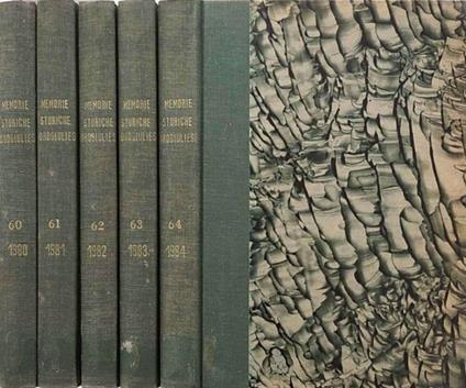 Memorie Storiche Forogiuliesi 1980-1984 - Carlo G. Mor - copertina