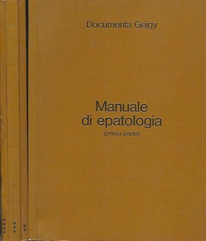 Manuale di epatologia - copertina
