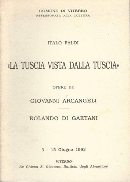 La Tuscia vista dalla Tuscia - Italo Faldi - copertina