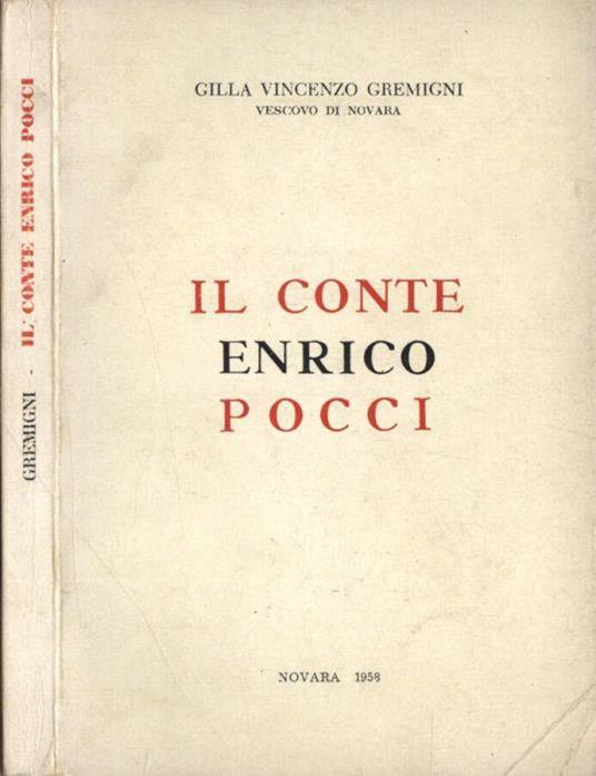 Il Conte Enrico Pocci - Gilla Gremigni - copertina