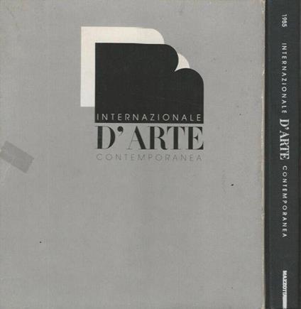Internazionale d'Arte Contemporanea - copertina