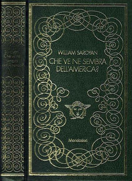 Che ve ne sembra dell'America? - William Saroyan - copertina