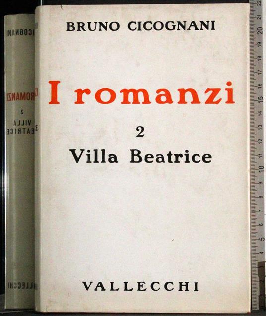 I romanzi 2. Villa Beatrice - Bruno Cicognani - copertina
