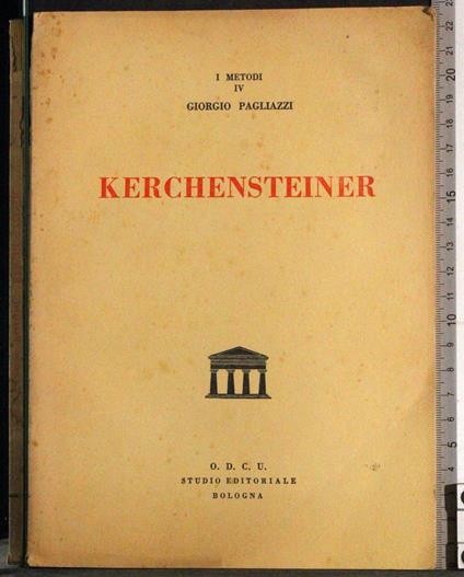 Kerchensteiner - Giorgio Palazzi - copertina