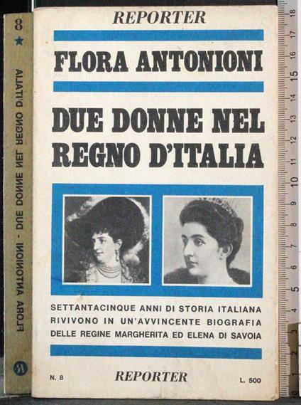 Due donne nel regno d'Italia - copertina