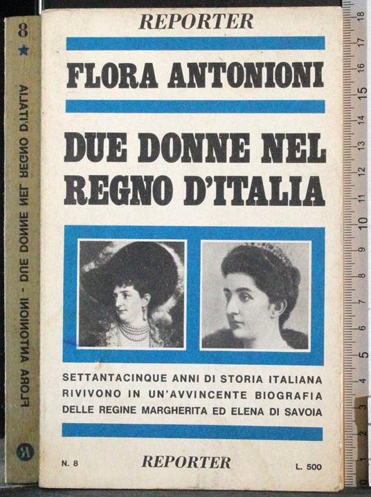 Due donne nel regno d'Italia - copertina