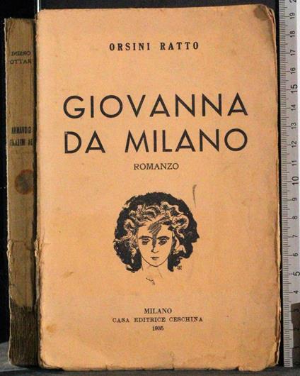 Giovanna da Milano - copertina