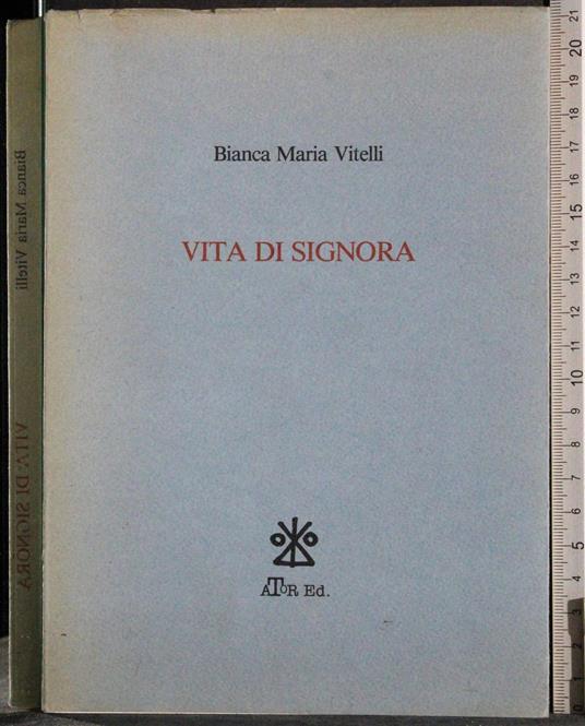 Vita di signora - copertina