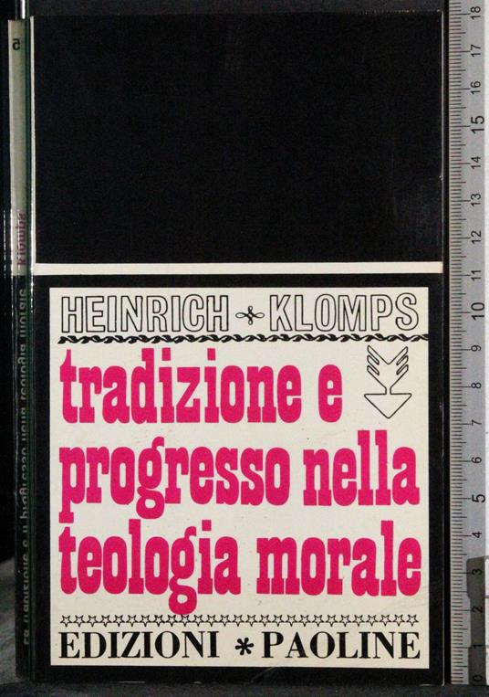 Tradizione e progresso nella teologia morale - copertina