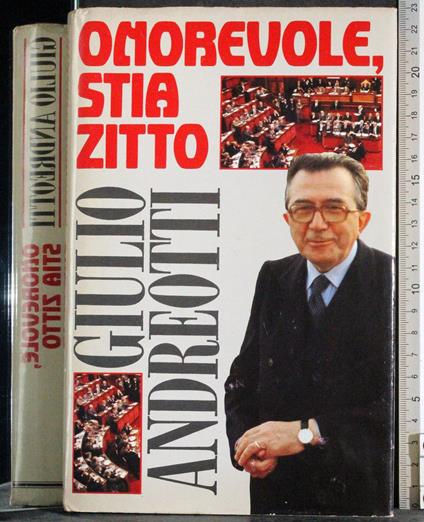 Onorevole, stia zitto - Giulio Andreotti - copertina