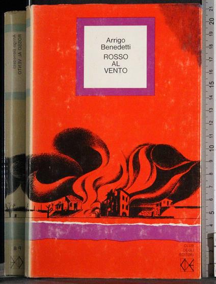 Rosso al vento - Arrigo Benedetti - copertina