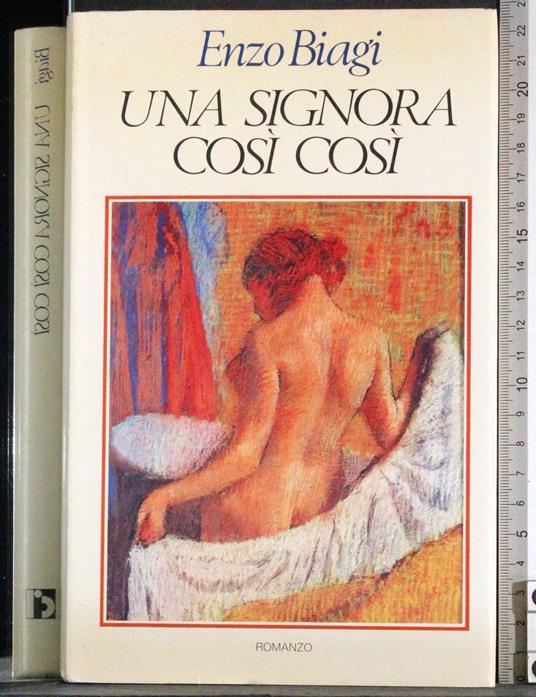 Una signora così così - Enzo Biagi - copertina