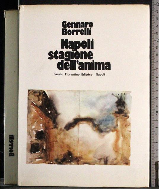 Napoli stagione dell'anima - Gennaro Borrelli - copertina