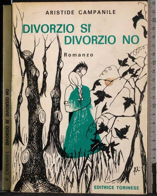 Divorzio si divorzio no - Aristide Campanile - copertina
