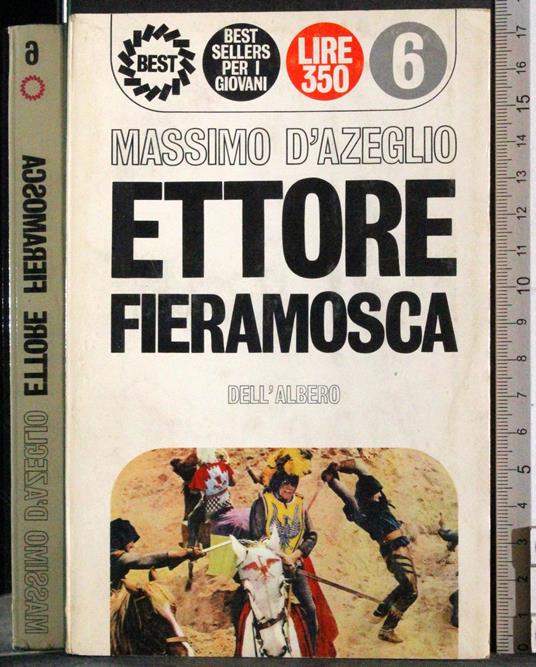 Ettore Fieramosca - Massimo D'Azeglio - copertina