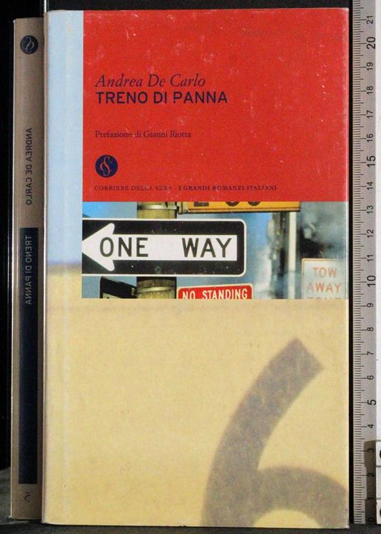 Treno di panna - Andrea De Carlo - copertina