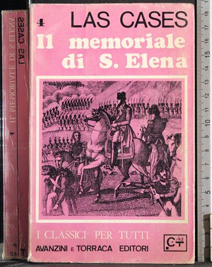 Il memoriale di S Elena. Vol 4 - Emmanuel de Las Cases - copertina