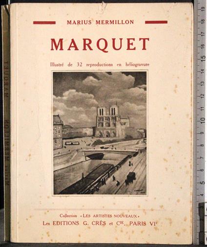 Marquet - Marius Mermillon - copertina