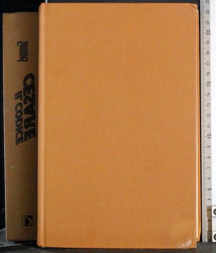 Il codice Cesare - Johannes M. Simmel - copertina