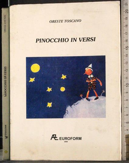 Pinocchio in versi - Oreste Toscano - copertina