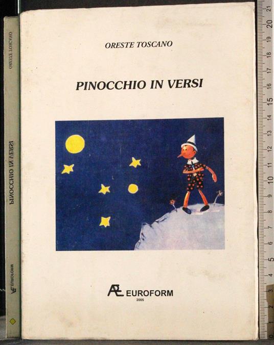 Pinocchio in versi - Oreste Toscano - copertina
