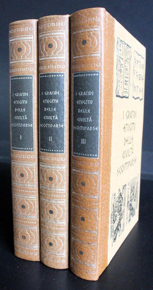I grandi enigmi delle civiltà sconparse. 3 Volumi - Paul Ulrich - copertina