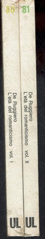 L' età del romanticismo vol. I e II