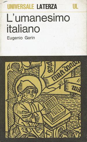 L' umanesimo italiano - Eugenio Garin - copertina