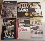 Stock n. 20 - 6  gialli di James Ellroy , titoli in foto e nelle note.