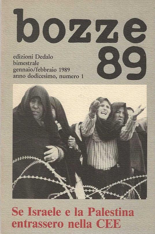 Bozze 89 - copertina