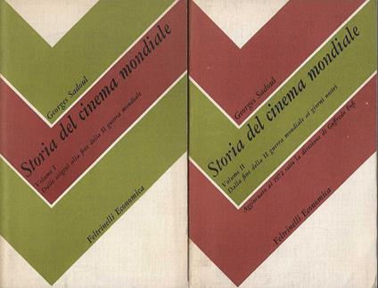 Storia del cinema mondiale - Georges Sadoul - copertina